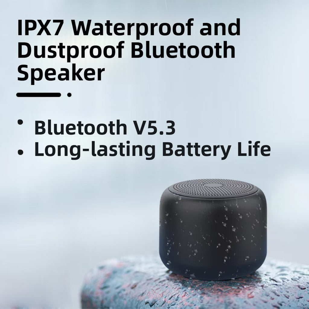 Portable Waterproof Bluetooth Speaker with Gradient Color