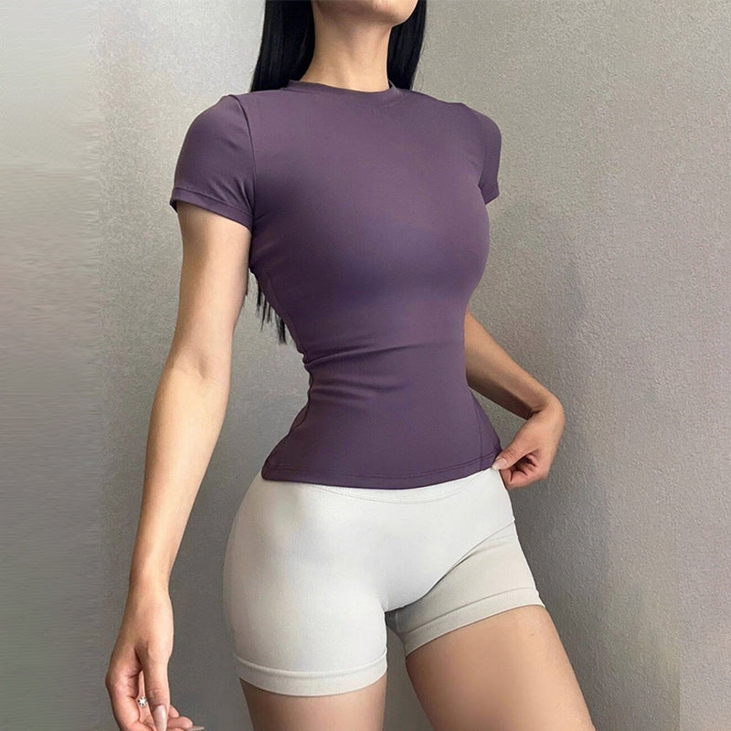 Camiseta Deportiva de Manga Corta para Mujer