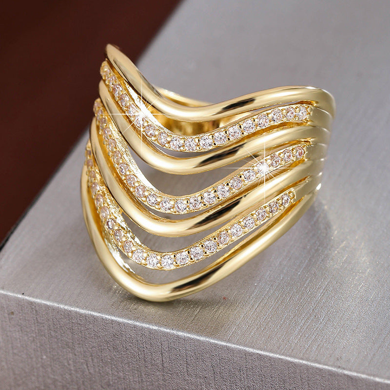 Anillo de diamantes