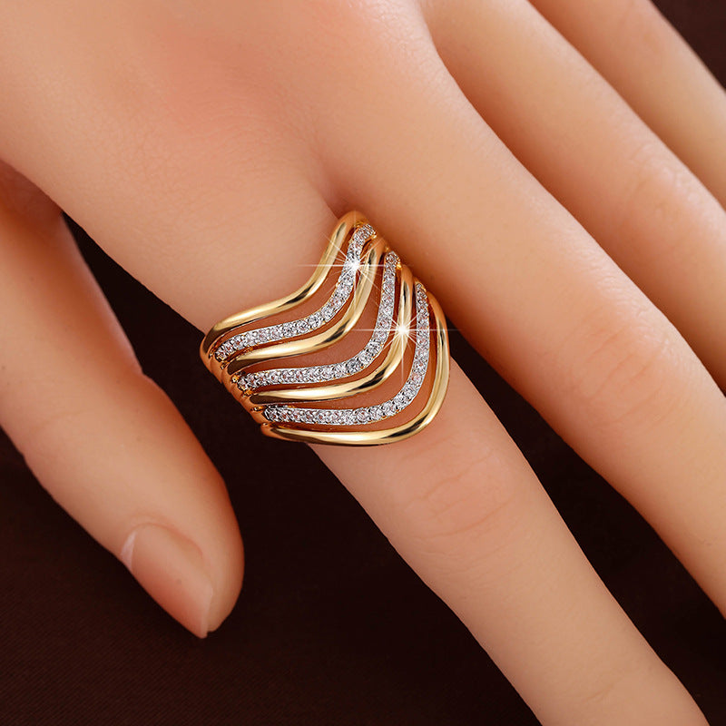 Anillo de diamantes