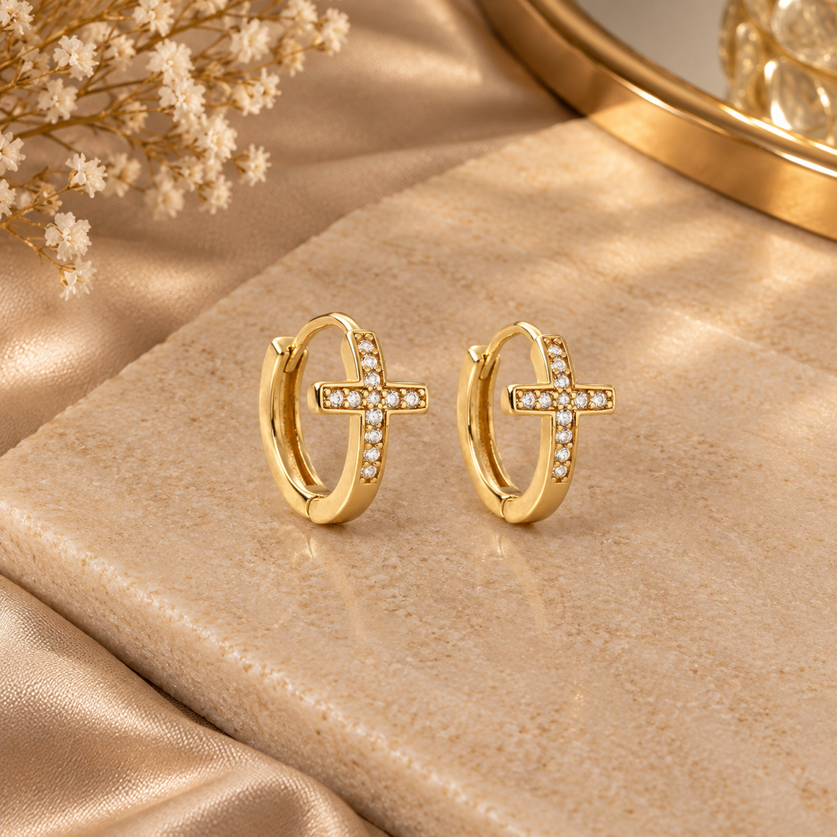 Pendientes de Cruz
