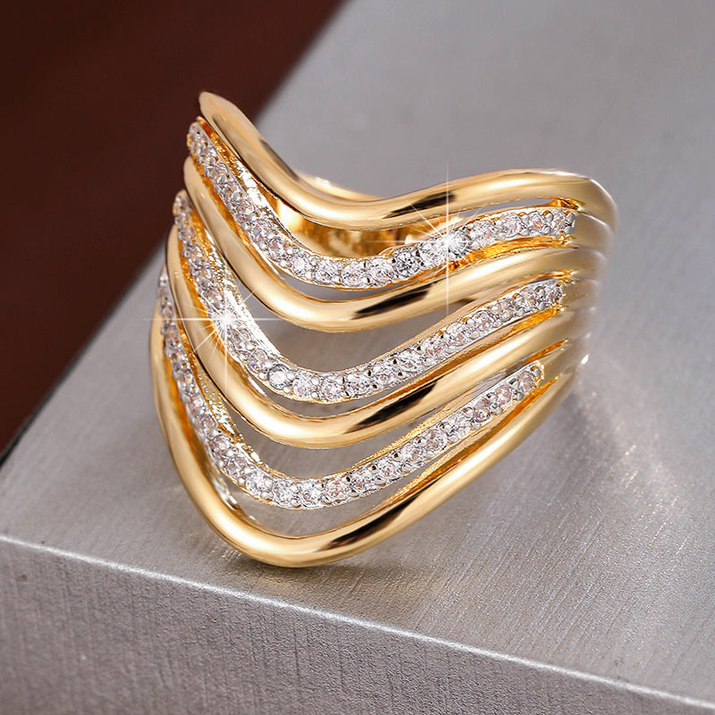 Anillo de diamantes