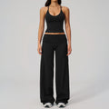 Conjunto de Yoga Espalda Nadadora con Pantalón Ancho