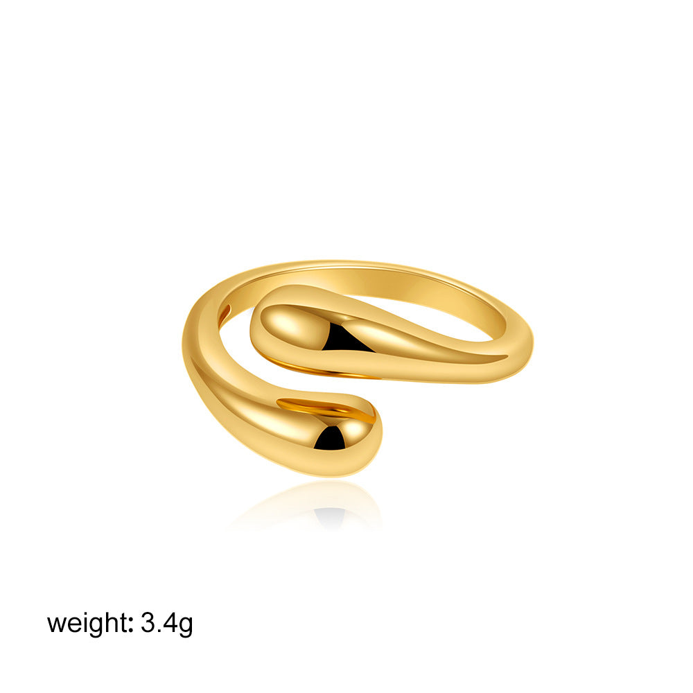Anillo gota de agua