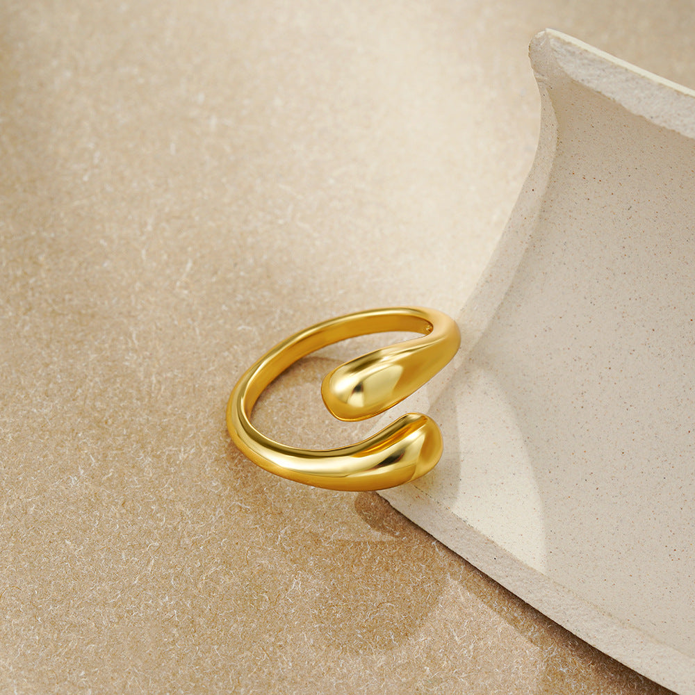 Anillo gota de agua